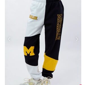 University of Michigan Patched Sweatpants